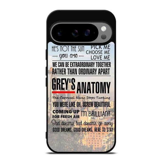 GREY'S ANATOMY QUOTE Google Pixel 9 Pro XL Case Cover