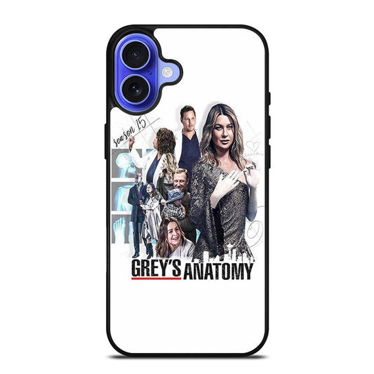 GREY'S ANATOMY SERIES iPhone 16 Case Cover