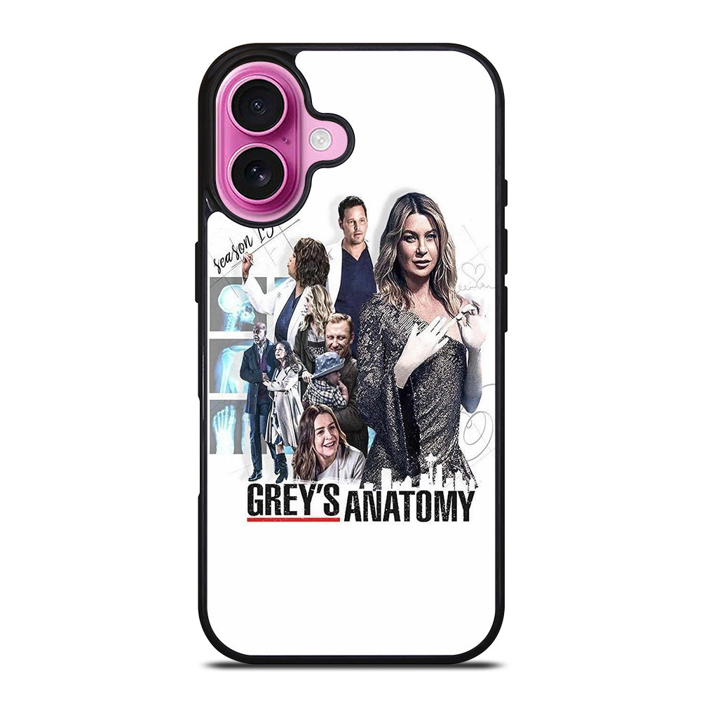 GREY'S ANATOMY SERIES iPhone 16 Plus Case Cover