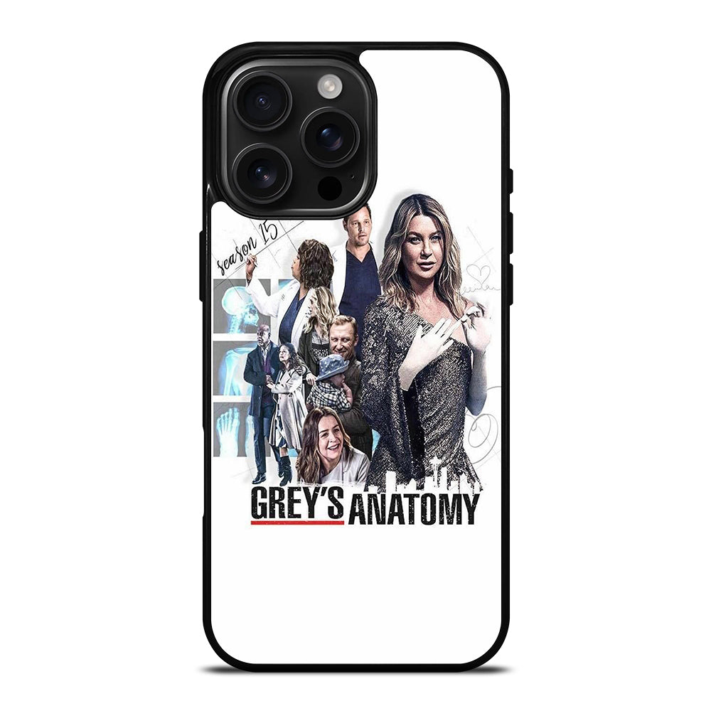 GREY'S ANATOMY SERIES iPhone 16 Pro Max Case Cover