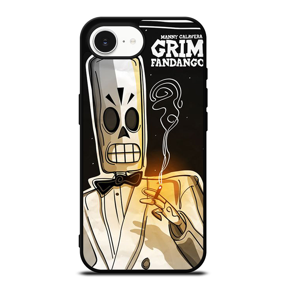 GRIM FANDANGO MANNY CALAVERA CARTOON iPhone 16e Case Cover