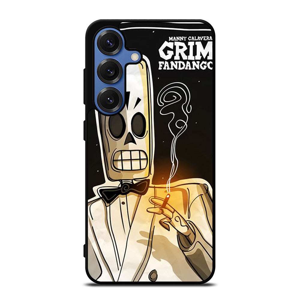 GRIM FANDANGO MANNY CALAVERA CARTOON Samsung Galaxy S25 Case Cover