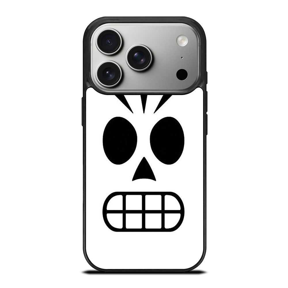 GRIM FANDANGO MANNY CALAVERA FACE iPhone 17 Pro Case Cover