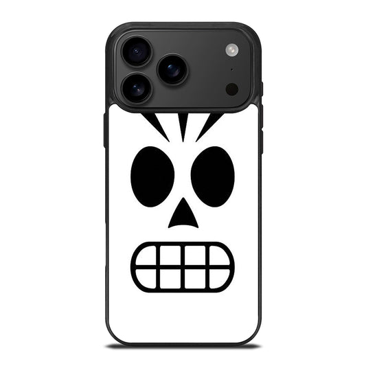 GRIM FANDANGO MANNY CALAVERA FACE iPhone 17 Pro Max Case Cover