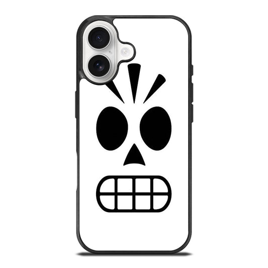 GRIM FANDANGO MANNY CALAVERA FACE iPhone 17 Case Cover