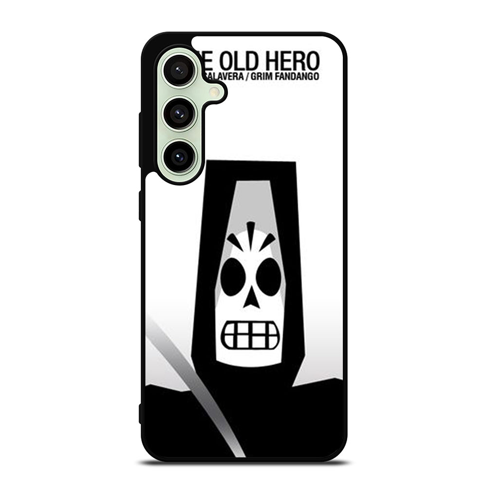 GRIM FANDANGO MANNY CALAVERA THE OLD HERO Samsung Galaxy S24 FE Case Cover