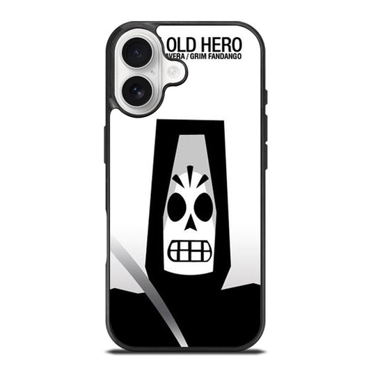 GRIM FANDANGO MANNY CALAVERA THE OLD HERO iPhone 17 Case Cover