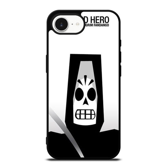 GRIM FANDANGO MANNY CALAVERA THE OLD HERO iPhone 16e Case Cover