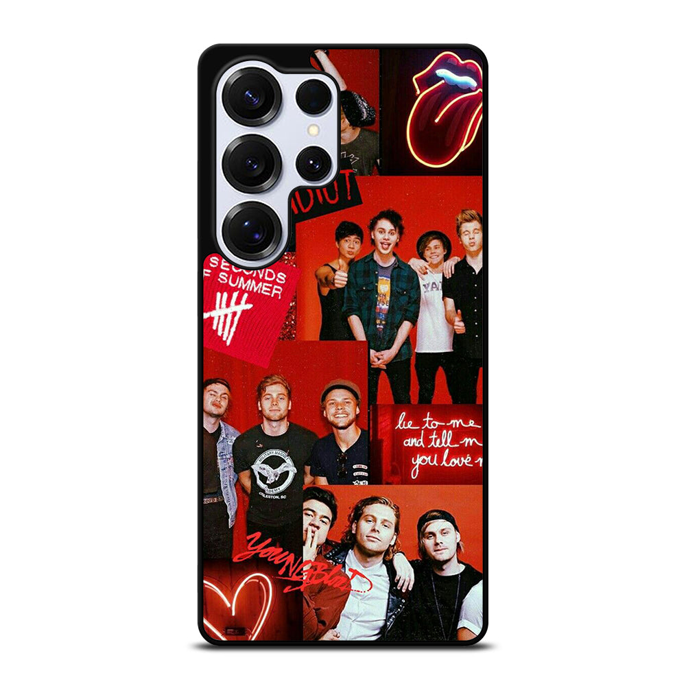 GROUP 5 SECONDS OF SUMMER COLLAGE Samsung Galaxy S25 Ultra Case Cover