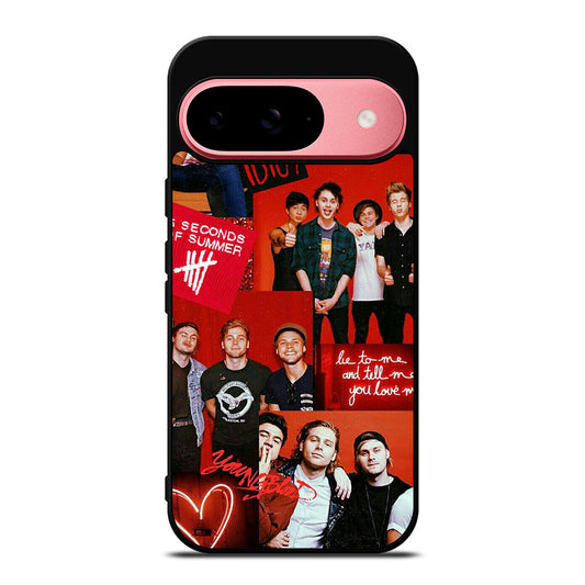 GROUP 5 SECONDS OF SUMMER COLLAGE Google Pixel 9 Case Cover