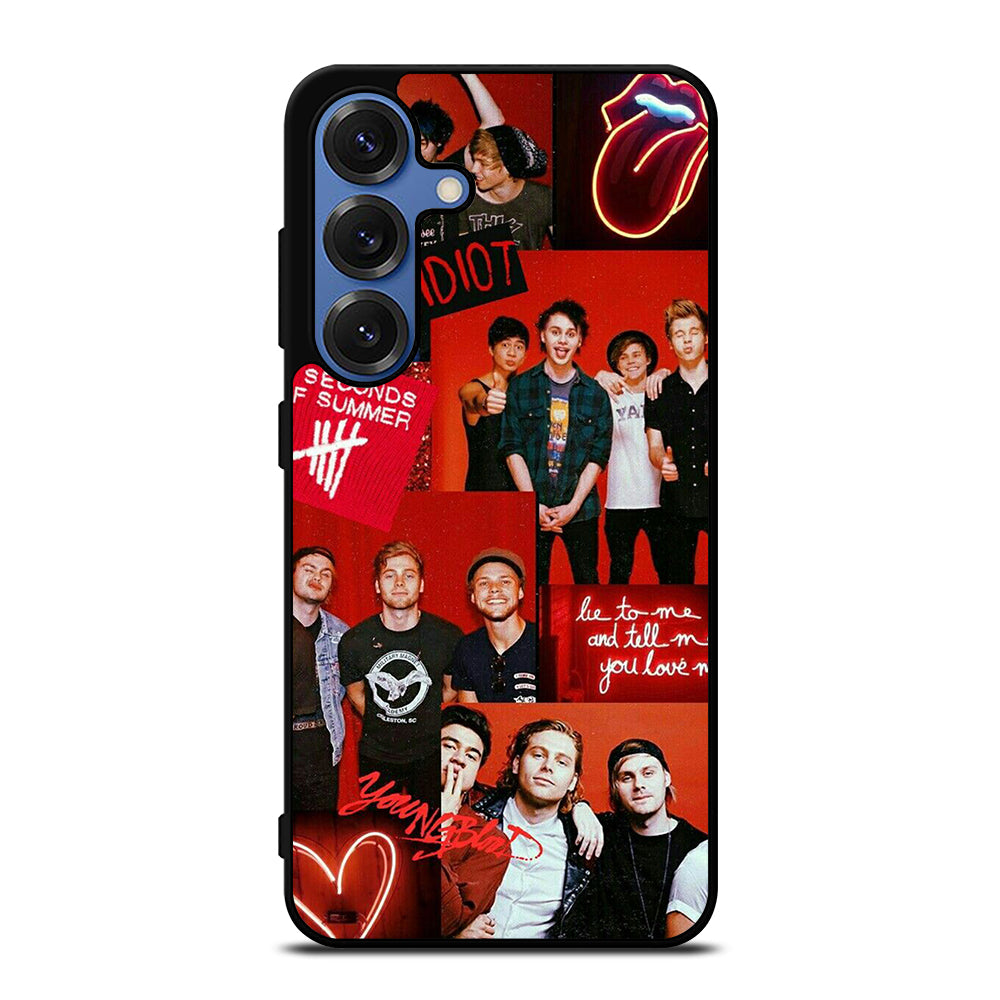 GROUP 5 SECONDS OF SUMMER COLLAGE Samsung Galaxy S26 Case Cover