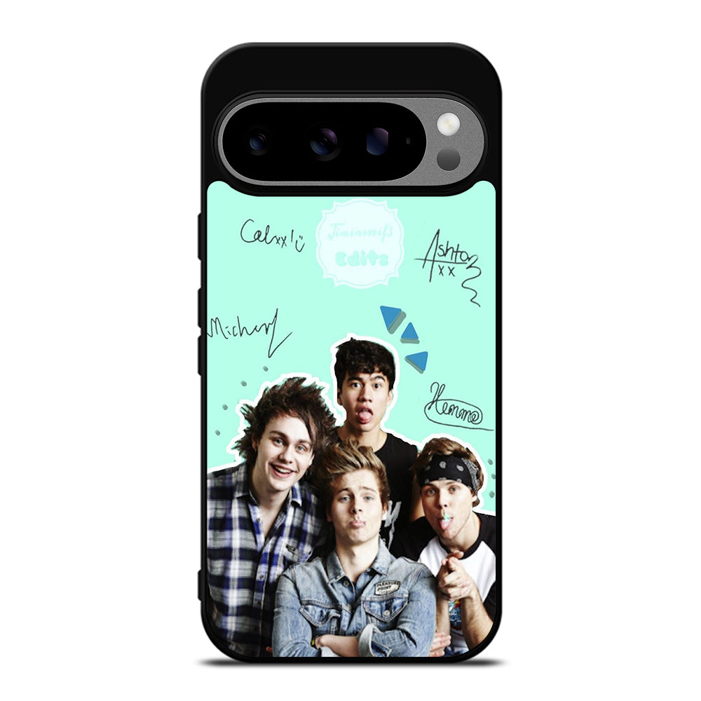 GROUP 5 SECONDS OF SUMMER SIGNATURE Google Pixel 9 Pro XL Case Cover