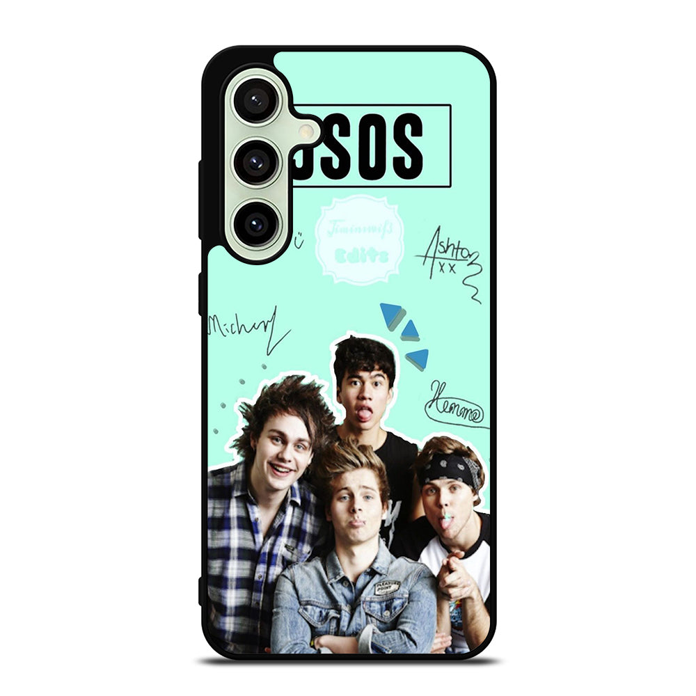 GROUP 5 SECONDS OF SUMMER SIGNATURE Samsung Galaxy S24 FE Case Cover