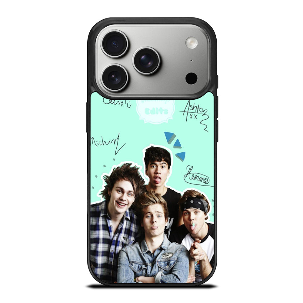 GROUP 5 SECONDS OF SUMMER SIGNATURE iPhone 17 Pro Case Cover