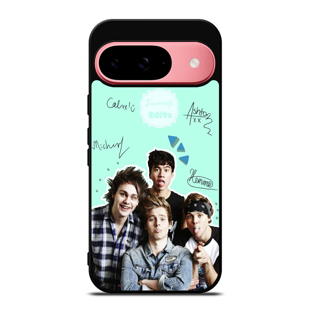 GROUP 5 SECONDS OF SUMMER SIGNATURE Google Pixel 9 Case Cover