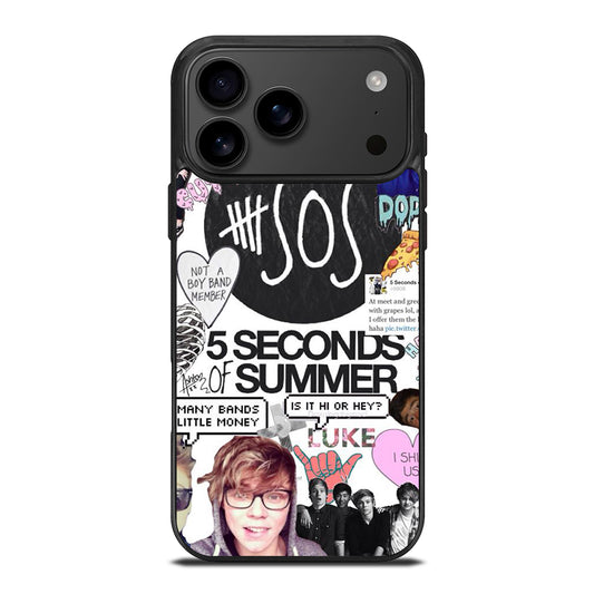 GROUP 5 SECONDS OF SUMMER SOS iPhone 17 Pro Max Case Cover