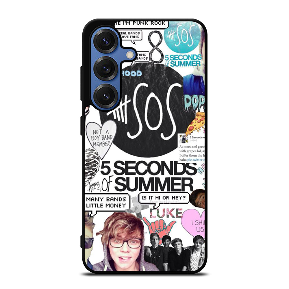 GROUP 5 SECONDS OF SUMMER SOS Samsung Galaxy S25 Case Cover