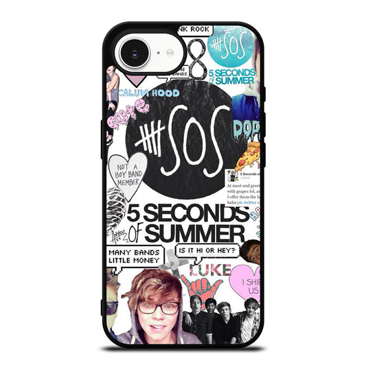 GROUP 5 SECONDS OF SUMMER SOS iPhone 16e Case Cover