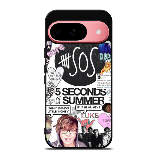 GROUP 5 SECONDS OF SUMMER SOS Google Pixel 9 Case Cover