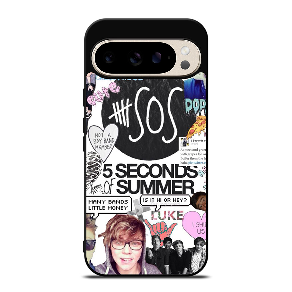 GROUP 5 SECONDS OF SUMMER SOS Google Pixel 9 Pro Case Cover