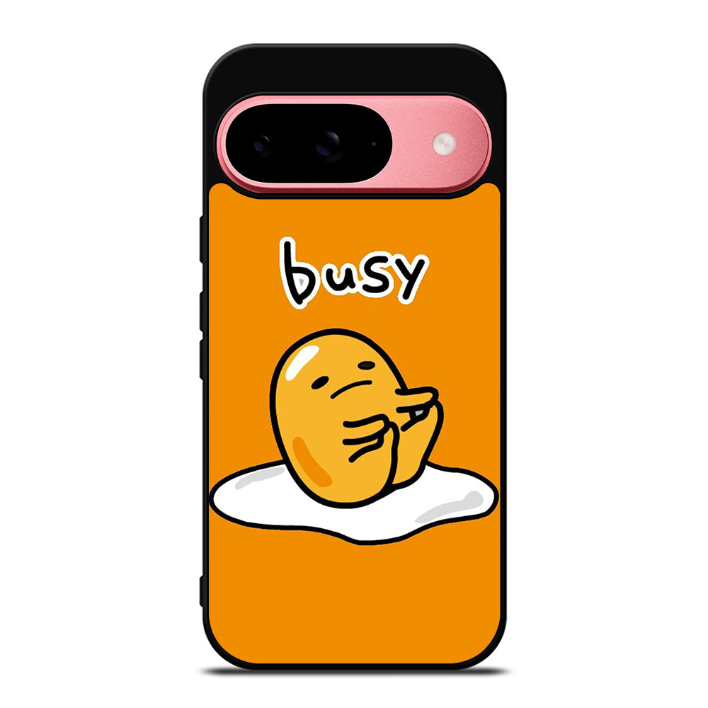 GUDETAMA LAZY EGG BUSY Google Pixel 9 Case Cover