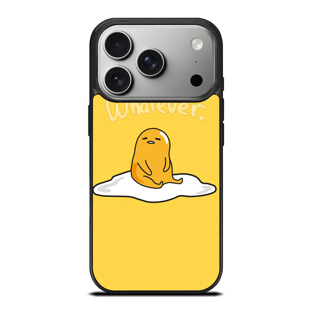 GUDETAMA LAZY EGG WHATEVER iPhone 17 Pro Case Cover