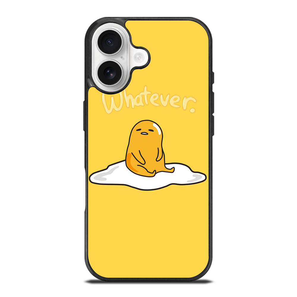 GUDETAMA LAZY EGG WHATEVER iPhone 17 Case Cover