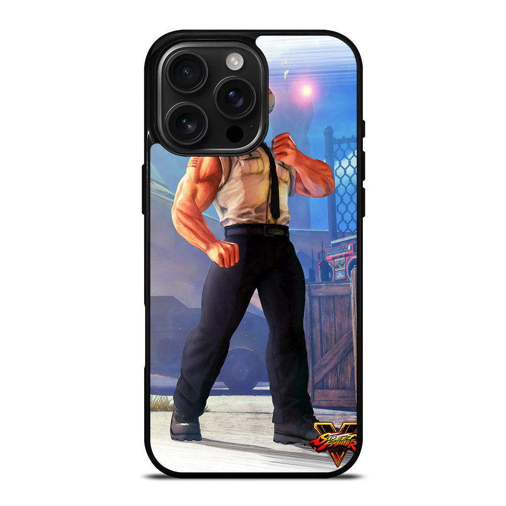 GUILE STREET FIGHTER ART iPhone 16 Pro Max Case Cover