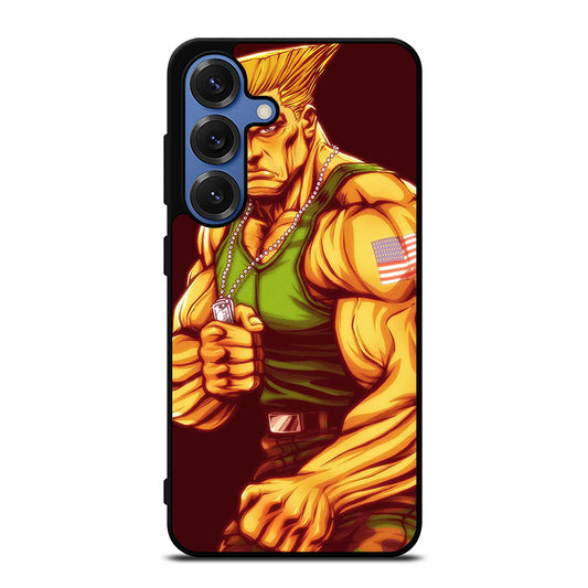 GUILE STREET FIGHTER CARTOON Samsung Galaxy S25 Case Cover