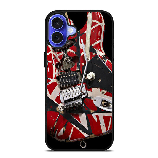 GUITAR EDDIE VAN HALEN iPhone 16 Case Cover