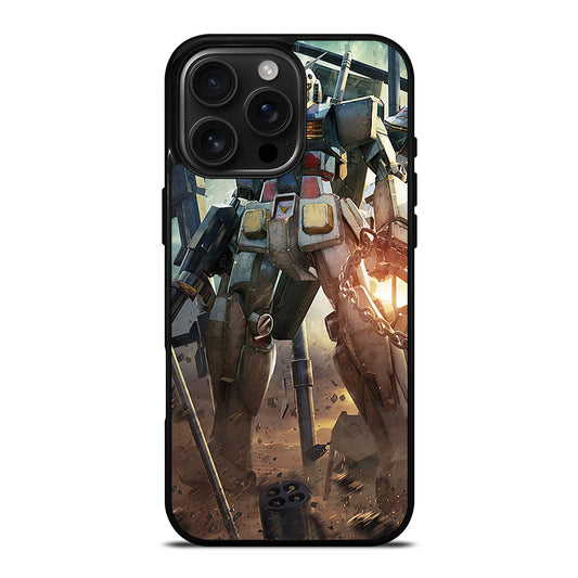 GUNDAM ANIME MOBILE SUIT iPhone 16 Pro Max Case Cover