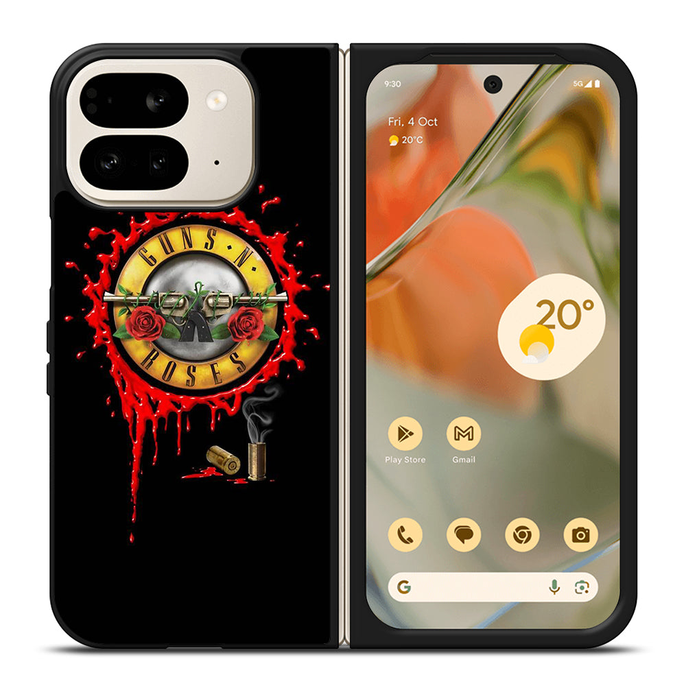 GUNS N ROSES BLACK LOGO Google Pixel 9 Pro Fold Case Cover