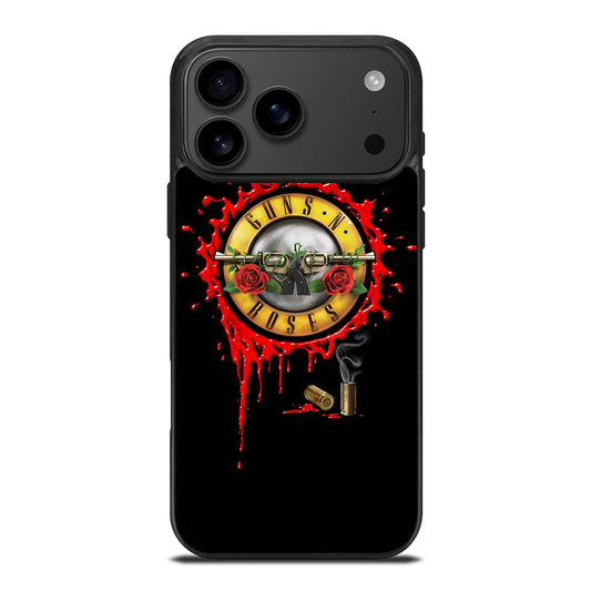 GUNS N ROSES BLACK LOGO iPhone 17 Pro Max Case Cover