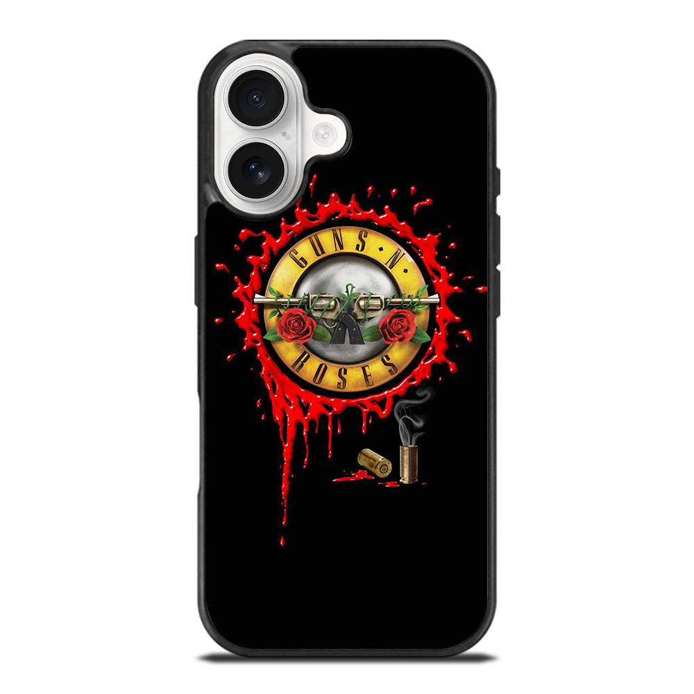 GUNS N ROSES BLACK LOGO iPhone 17 Case Cover