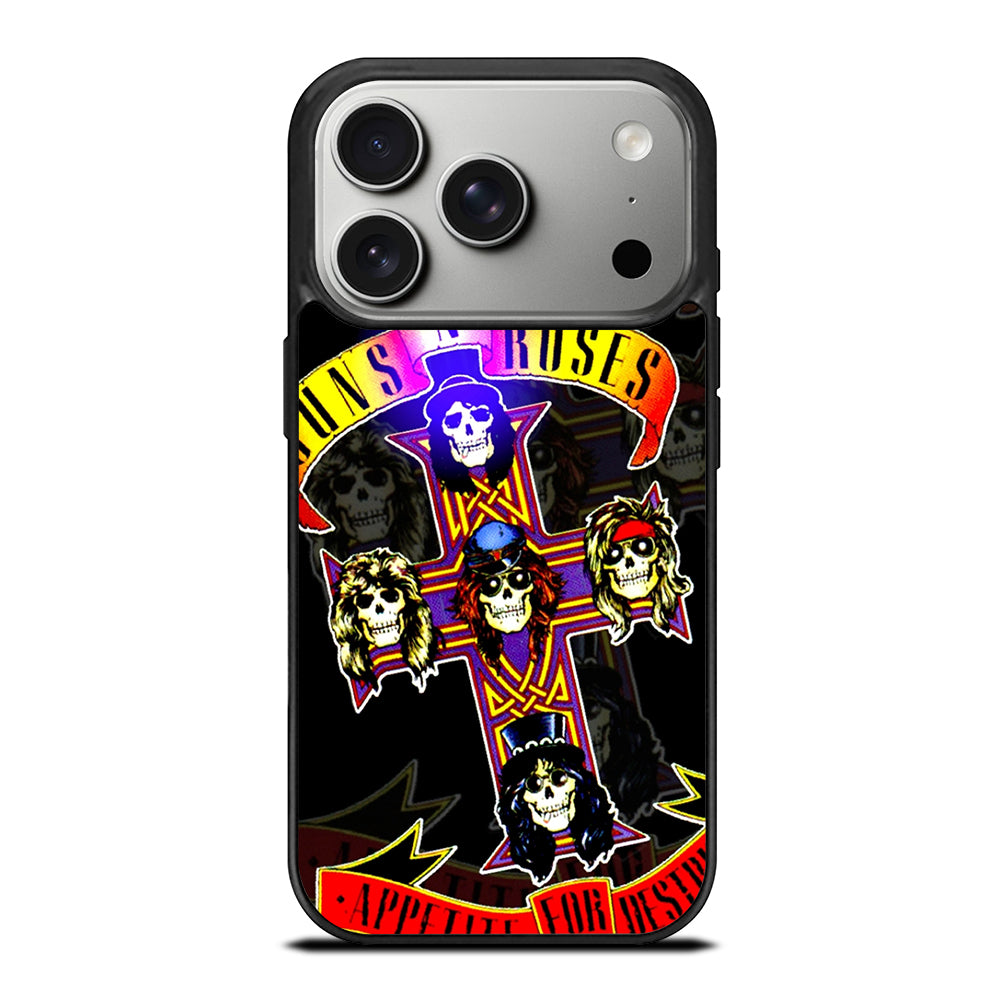 GUNS N ROSES GNR BAND iPhone 17 Pro Case Cover
