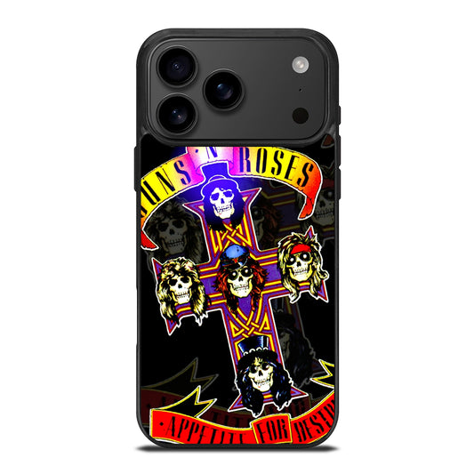 GUNS N ROSES GNR BAND iPhone 17 Pro Max Case Cover