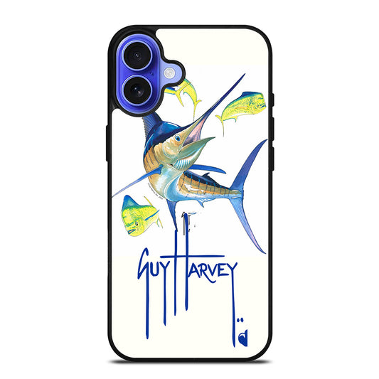 GUY HARVEY ISLAND FISH LOGO iPhone 16 Case Cover