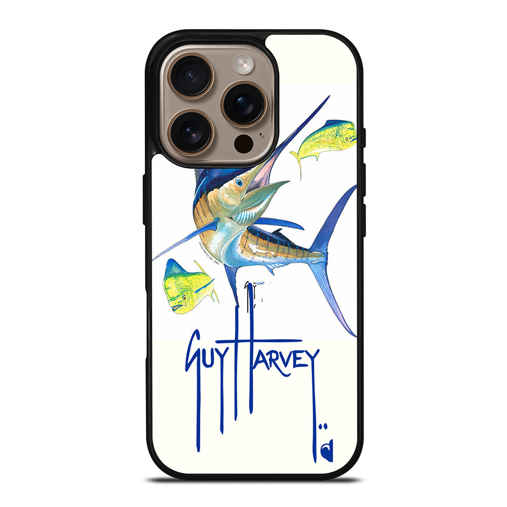 GUY HARVEY ISLAND FISH LOGO iPhone 16 Pro Case Cover