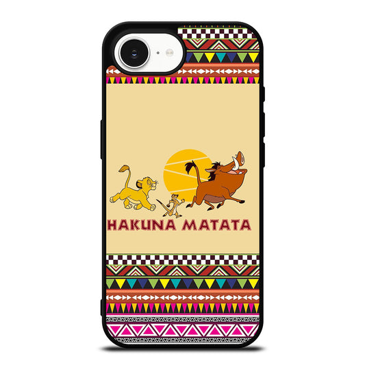 HAKUNA MATATA LION KING AZTEC PATTERN 2 iPhone 16e Case Cover
