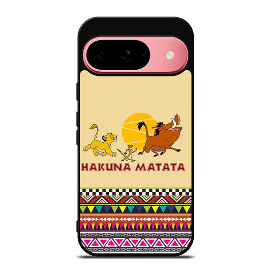 HAKUNA MATATA LION KING AZTEC PATTERN 2 Google Pixel 9 Case Cover