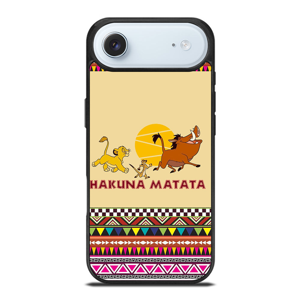 HAKUNA MATATA LION KING AZTEC PATTERN 2 iPhone Air Case Cover