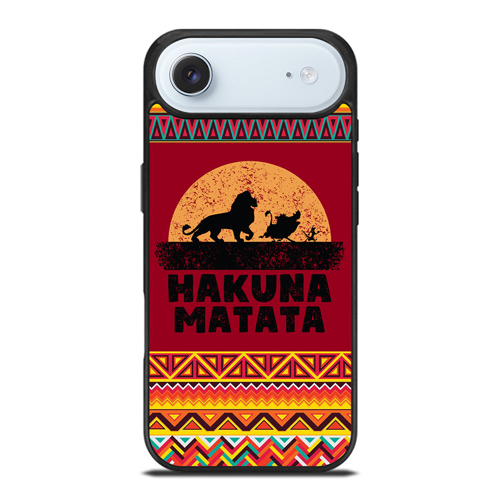 HAKUNA MATATA LION KING AZTEC PATTERN 3 iPhone Air Case Cover
