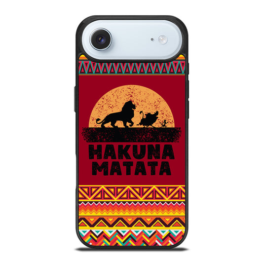 HAKUNA MATATA LION KING AZTEC PATTERN 3 iPhone Air Case Cover