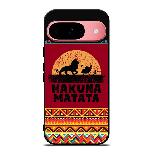 HAKUNA MATATA LION KING AZTEC PATTERN 3 Google Pixel 9 Case Cover