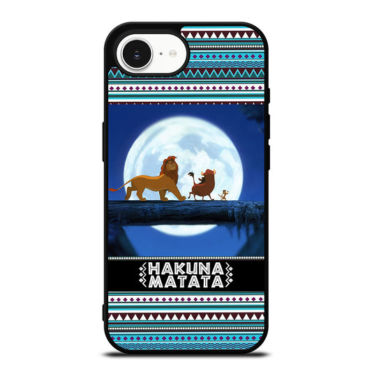HAKUNA MATATA LION KING AZTEC PATTERN iPhone 16e Case Cover