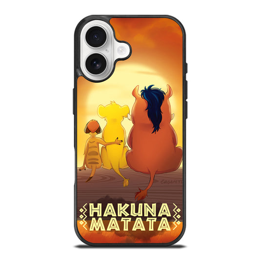 HAKUNA MATATA LION KING CARTOON iPhone 17 Case Cover
