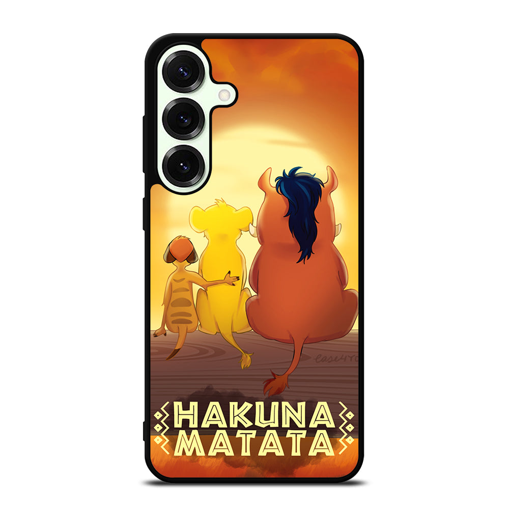 HAKUNA MATATA LION KING CARTOON Samsung Galaxy S25 Plus Case Cover