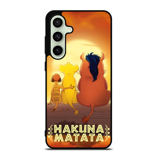 HAKUNA MATATA LION KING CARTOON Samsung Galaxy S24 FE Case Cover