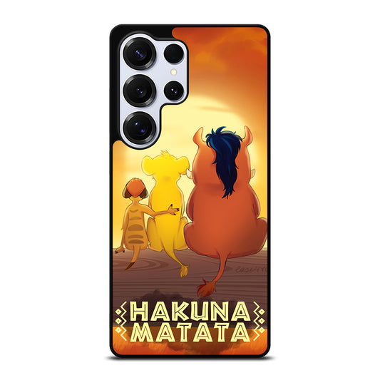 HAKUNA MATATA LION KING CARTOON Samsung Galaxy S25 Ultra Case Cover