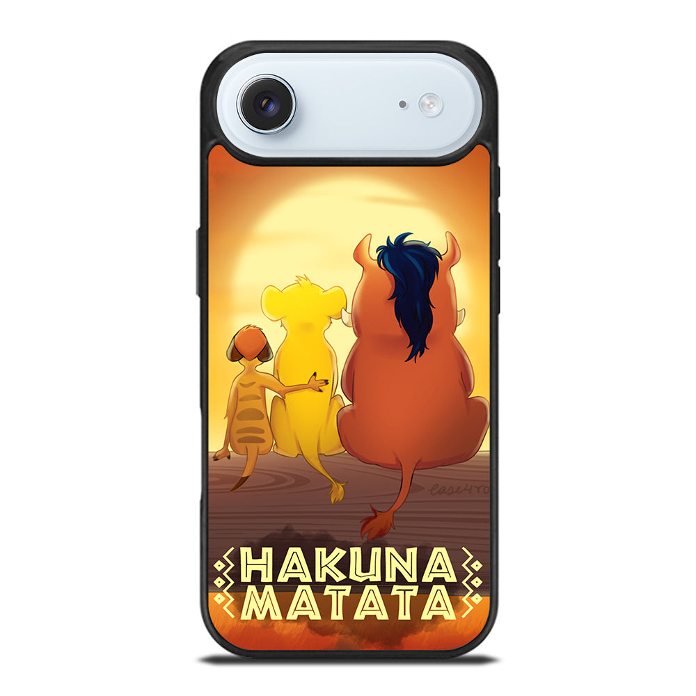 HAKUNA MATATA LION KING CARTOON iPhone Air Case Cover